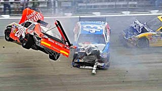 NASCAR Flips but they Get Increasingly Worse [upl. by Sesiom]