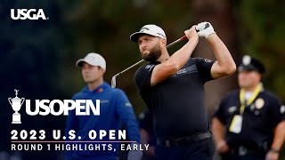 2023 US Open Highlights Round 1 Early [upl. by Ahsenre]