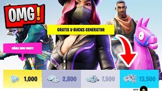 Ich habe einen VBUCKS GENERATOR in FORTNITE benutzt Das ist passiert  Fortnite Battle Royale [upl. by Gnilrac]