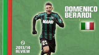 DOMENICO BERARDI  Goals Skills Assists  Sassuolo  20132014 HD [upl. by Aihsei]