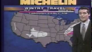 Weather Channel clips including Local Forecasts 3AM4AM Saturday February 3 1996 [upl. by Beckerman]