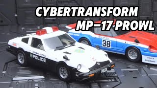 CyberTransform Takara MP17 Prowl masterpiece G1 Transformers speed transform [upl. by Prima983]