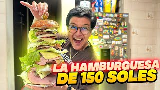 PREPARAMOS UNA HAMBURGUESA DE 150 SOLES  Ariana Bolo Arce [upl. by Ottie]