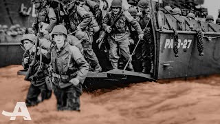 Landing on Omaha Beach  DDay Narrated by Bryan Cranston [upl. by Eedyaj]