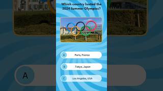 Paris 2024 facts quiz funfacts shorts [upl. by Thgiwd]