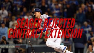 DodgerHeads Corey Seager reportedly received contract extension offer from Dodgers [upl. by Marguerite]