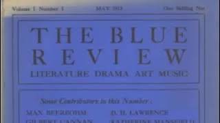 The Blue Review  Number One Pension Seguin by Katherine Mansfield [upl. by Anisamoht]