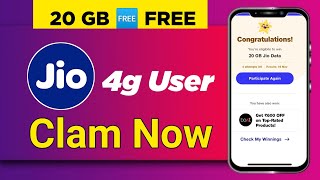 20 GB data free 🆓  4g User clam now  Abidi Tech [upl. by Daiz158]