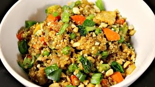 Quinoa Stir Fry  Quinoa Fried quotRicequot [upl. by Boothe]