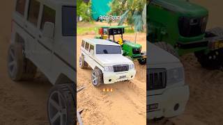 Bolero with John Deere 🔥🔥offroading 💪😱automobile [upl. by Atinoj288]