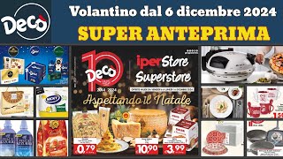 volantino DECÒ dal 6 al 16 dicembre 2024 ✅ Offerte natalizie anteprima 🔥 Promozioni casa cucina [upl. by Malo]