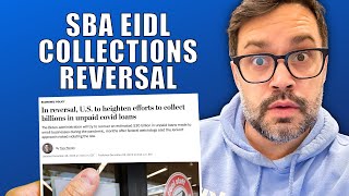 SBA EIDL Collections Reversal For ALL [upl. by Auod]