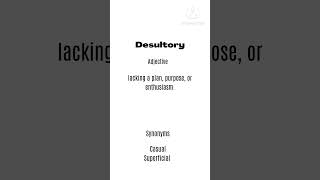 How to Pronounce Desultory  English with Orcja boostyourwords [upl. by Elodie743]