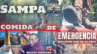 Sampa 🍪Alimento de Supervivencia Tibetano que dura más de 10 años💪PREPARACIONISMO🏮Tutorial 📹 [upl. by Pasia]