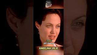 Then VS Now Angelina Jolie shorts evolutionchallenge angelinajoliepitt thenandnow [upl. by Anairo]