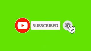 GREEN SCREEN SUBSCRIBE EFFECT  GREEN SCREEN SUBSCRIBED BUTTON WITH CLICK SOUND LINK 👇👇 [upl. by Sabina]