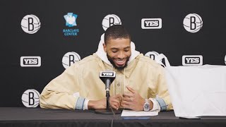 Mikal Bridges  PostGame Press Conference  Chicago Bulls  3292024 [upl. by Cowley]