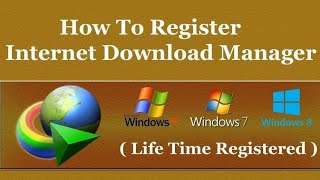 How to register IDM free without serial key for lifetime Free IDM serial number for Registration [upl. by Wylie318]