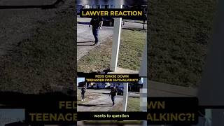 👮🏻‍♂️ ATF agent and cop chase down a TEENAGER for jaywalking 🤔  PART 1 [upl. by Nan]