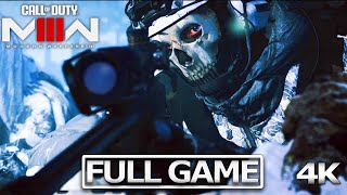 CALL OF DUTY MODERN WARFARE 3 Full Gameplay Walkthrough  No Commentary【FULL GAME】4K Ultra HD [upl. by Thomasine527]