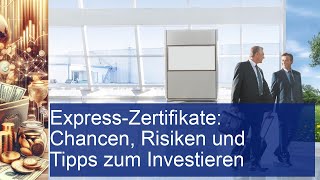 ExpressZertifikate kaufen Definition Chancen Risiken  Beispiel [upl. by Katsuyama]