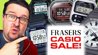 5 Casio Watches to Grab Before Frasers’ Sale Ends [upl. by Enellij658]