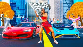 Fortnite Roleplay THE STREET RACE I WON A Fortnite Short Film [upl. by Dayna]