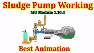 Sludge Pump Working [upl. by Oiretule]