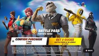 Buying Remix Chapter 2 Battle Pass For The First Time [upl. by Treve949]