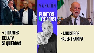 Maratón PuntosYComas – Los gigantes de la TV se quiebran – Las trampas de los ministros [upl. by Nie465]