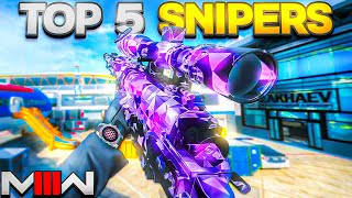 The TOP 5 Best Sniper Class Loadouts to USE in Modern Warfare 3 must WATCH [upl. by Jaworski]