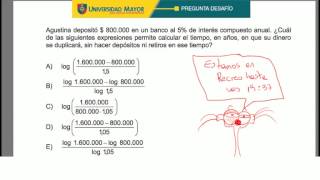 Clase 13 Matemática 2013  Funciones interés simple y compuesto [upl. by Etteyniv]