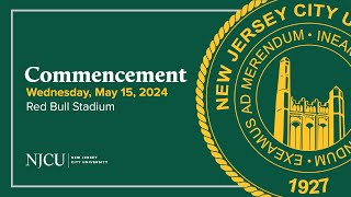 10 am NJCU Commencement Ceremony [upl. by Cinemod]