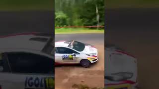 ☝️☝️ CLOSE CALL Crash at Rallye Aveyron Rouergue  Occitanie [upl. by Gearalt]