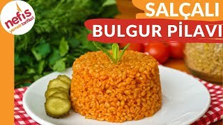 Tane Tane Salçalı Bulgur Pilavı Tarifi [upl. by Amimej307]