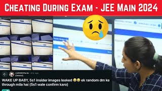 🚨Cheating in JEE MAIN WHAT NEXT Shift Cancelled 🚫📝 Request for Strict Action jee nta jee2024 [upl. by Floro]