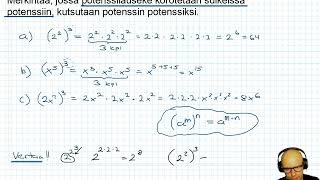 6 x Potenssi potenssi määritelmä [upl. by Aleihs]