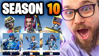 MIRRORWATCH SEASON 10 BATTLEPASS LOOKS INSANE OVERWATCH 2 [upl. by Etam]