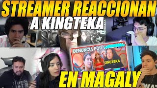 😲STREAMERS de la COMUNIDAD DOTERA😲REACCIONAN a KINGTEKA en M4GALY TV😲 [upl. by Christoforo]