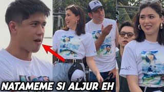 Di Kinaya ni Aljur Abrenica Di NAIPINTA Mukha ng Makita si Kylie Padilla sa MMFF Parade of stars [upl. by Neitsirk924]