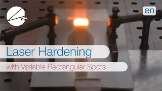 Laser Hardening with Variable Rectangular Spots EN [upl. by Eirual]