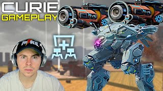 NEW Curie Robot Teleports Assault Turrets… Im So Confused  Curie Gameplay  War Robots [upl. by Nongim]