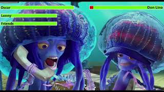 Shark Tale 2004 Final Battle with healthbars [upl. by Celestina]