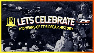 LETS CELEBRATE 💯 YEARS OF TT SIDECARS HISTORY 🎉 3 Wheeling Highlights Sidecar Centennial TT 2023 🇮🇲 [upl. by Plusch]