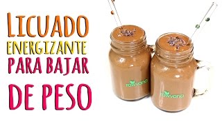 Licuado para Bajar de Peso Sabor Chocolate [upl. by Chouest]