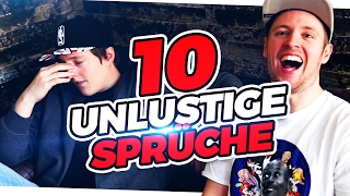 10 UNLUSTIGE SPRÜCHE DIE JEDER KENNT 😅 [upl. by Carmen]