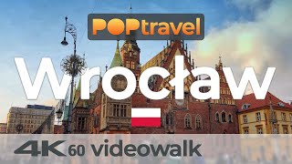 Walking in WROCLAW  Poland  Old Town amp Cathedral Island  4K 60fps UHD [upl. by Acila37]