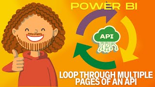 Use Power BI to loop through multiple pages of an API [upl. by Yblehs]