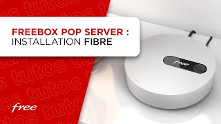 Freebox Pop  installation du boîtier Server en FIBRE [upl. by Ahsier293]