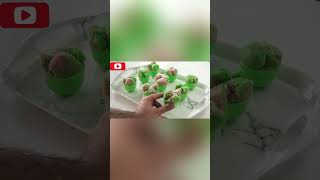 How To Make Pandan Cup Cakes 🧁 Recipe shorts [upl. by Zerimar]